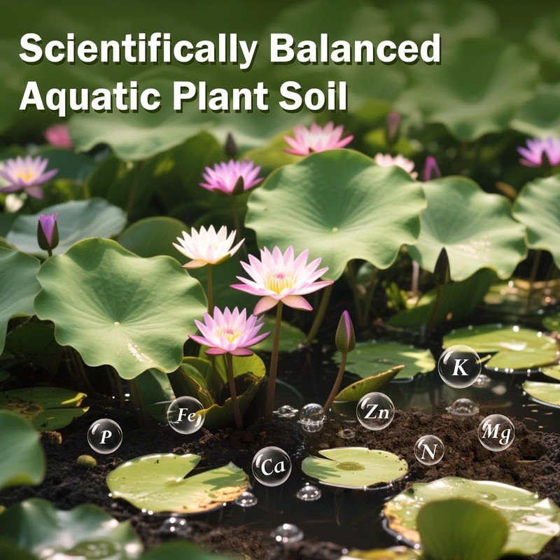 Doter Aquatic Plant Soil for Lotus & Pond Plants/Aquaquarium Substrate