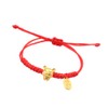 LRGKMCWTOB Chinese Zodiac Animal Charm Bracelet for Women Men, Red