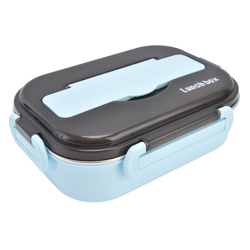 1L Bento Box 304 Stainless Steel Compartment Leak Proof Portable