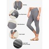 Solid Capri Super Soft Leggings, Navy/Black, L-XXL