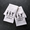 Funny Wine Kitchen Towel My Favorite Workout Corkscrew Towel Wine