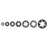 285Pcs Starlock Washer Internal Tooth Lock Fastener M3 M4 M5