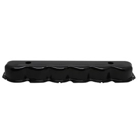 1965-89 Compatible/Replacement for FORD 240-300 STRAIGHT/INLINE 6 CYLINDER STEEL VALVE COVER - BLACK