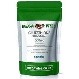 GLUTATHIONE Capsules 500mg x 120 - MEGAVITES