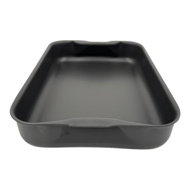 Mermaid Hard Anodised 12" Roasting Dish with Integral Handles - Made in England by Samuel Groves