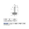 Sugatsune スガツネ工業 ランプ印 アジャスター MKR-N32型 首振り機構付 MKR-N32DG32