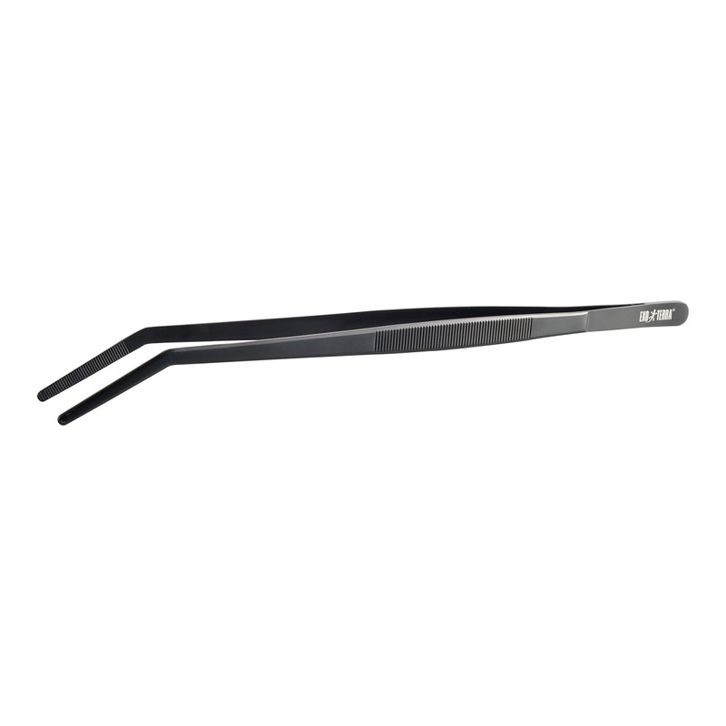 GEX EXOTERRA Safety Tweezers Stainless Steel Reptile Tweezers for Feeding