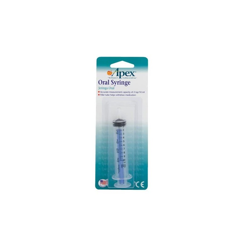 Apex Oral Syringe with Filler Tube