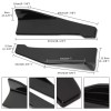 CNPAPC For Corolla SE LE Front Rear Bumper Lip Spoiler