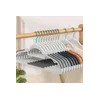 퓨어홈 논슬립 회전 옷걸이 20개 오렌지 그레이 Non-Slip Rotating Hangers