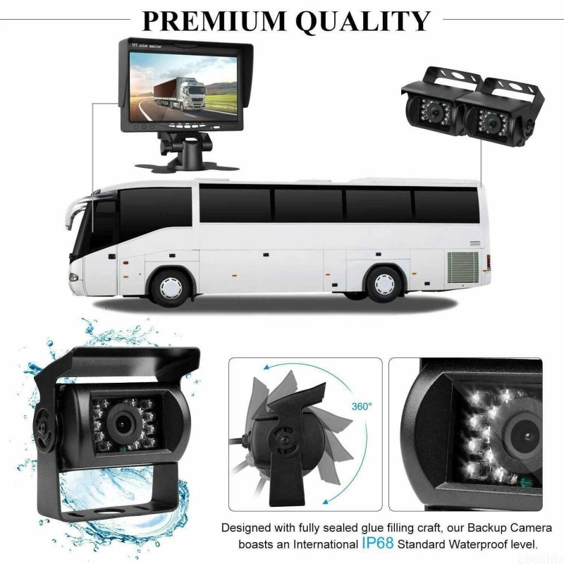 iPoster Car IR Rear View Back up Camera Reversing Cam