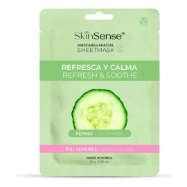 Skin Sense Mascarilla Facial Coreana De Tela Pepino                                                                                                   