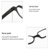 Classic Reading Glasses for Seniors - Stylish Black Frame with