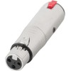 Pronomic AD-JFXF Adaptor - Balanced 6.3 mm Jack Socket to
