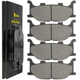 Caltric Front Brake Pads for Yamaha FZ6R FZ6R 2009 2010 Front Brake Pads