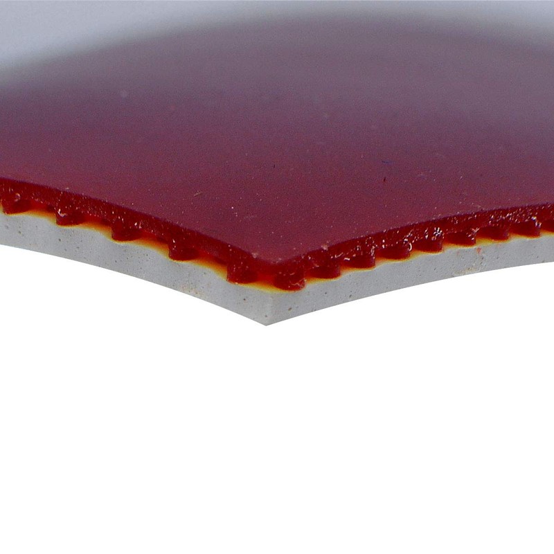 Donic Liga Table Tennis Rubber (Red, 2.0 mm)