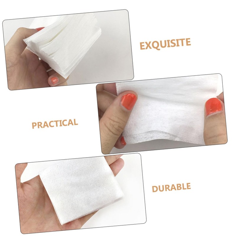 Mikinona 500pcs Makeup Removing Wipes Soft Cotton Towels for Gentle
