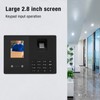 2.8 Inch Attendance Machine 3 in 1 Fingerprint Palm Vein