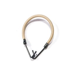 Minkissy Women's Ponytail Hooks, 20 Pieces, Elastic Rubber Hair Bands, Hair Ties, Ropes, Rubber Bands, Hooks, Hair Holder, Hair Bungee Cords Hooks for Girls and Women (Apricot)