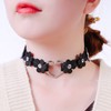JJDreams Choker Leather Women's Gothic Choker Heart Black Choker Collar
