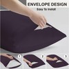 R&Z Plain Dyed Luxury Polycotton Housewife New 2 x Pillow