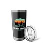 Great Divide Montana Skiing Snowboarding Bear Stainless Steel Insulated Tumbler
