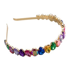 scicent Headbands for Girls Crystal Rhinestone Headband Anti-slip Wedding Bridal Headpieces Bling Hair Bands Prom Party Hair Accessories for Women - 16906