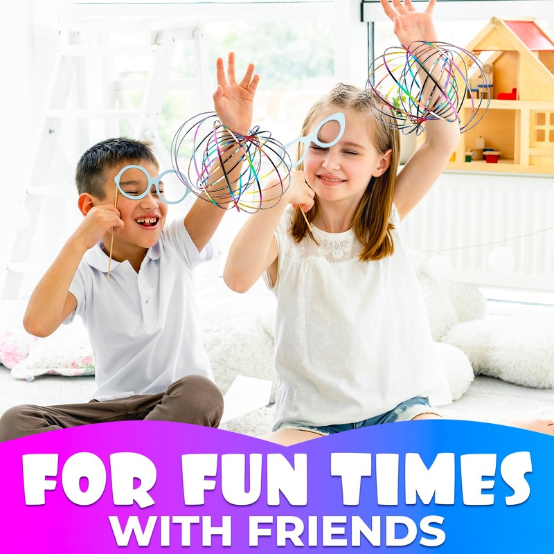 Magic Flow Ring – Fun Magic Ring, Mesmerizing Kinetic Toys,