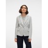VERO MODA Female Blazer, Single-Breasted, Vmjulia, Light Grey Mix