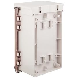 Nitto Kogyo OP12-1525CA Plastic Box Transparent Door with Roof