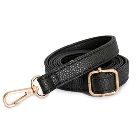 Errienpin Purse Strap Replacement Adjustable - Full Grain Microfiber Leather for Shoulder Crossbody Bag. 55 Inch Long, 0.79 inch wide(Gold)