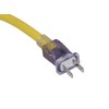 HATAYA BNX-013G Indoor Extension Cord with Safety Breaker, 0.7 m,