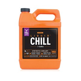 Mishimoto MMRA-LC-FULLF Liquid Chill Synthetic Engine Coolant, Full Strength Orange, 1 Gallon
