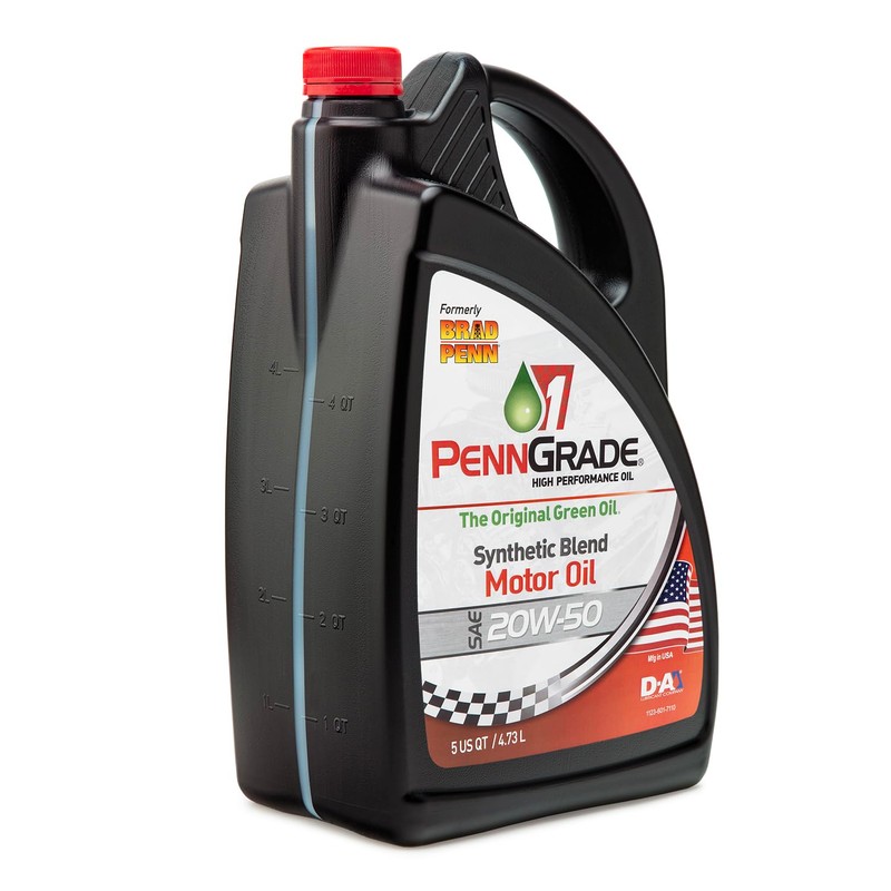 PENN GRADE 1, 71190, Synthetic Blend High Performance Oil SAE