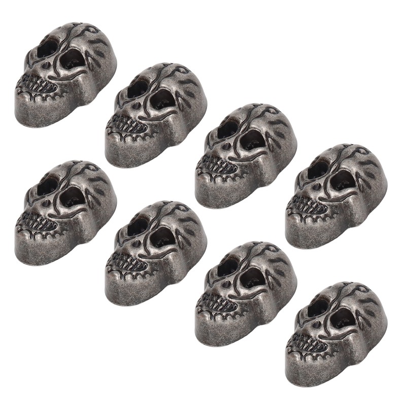 50sets Skull Rivets Single 25x16mm DIY Ghost Head Punk Style