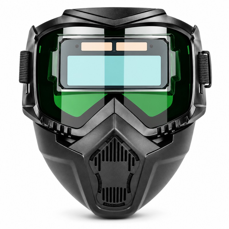 Auto-Darkening Welding Face Shield for Welding & Polishing – Removable