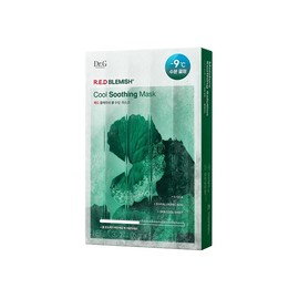 Dr.G Red Blemish Cool Mask (Cool Soothing/Soothing) 5 sheets / 닥터지 레드블레미쉬 쿨 마스크 (쿨 수딩/진정) 5매