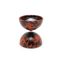 Mister Babache 0727 Diabolo Medium Harlequin, Black/Red, No Size