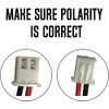 4.8v 700MAH Battery for Exit Sign Emergency Light BL93NC487 BL93NC484