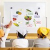 Meetory Magnetic Strips Writeable, 20 Wipe-Clean Magnetic Signs, Universal Whiteboard