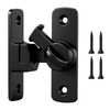 90/180 Degree Door Lock, Black Gate Flip Sliding Barn Gate