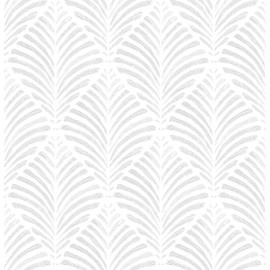 Safiyya Peel and Stick Wallpaper Boho Contact Paper 17.3"x393" Light Grey Geometric Modern Wall Paper Self Adhesive Removable Wallpaper for Bedroom Vinyl Rolls