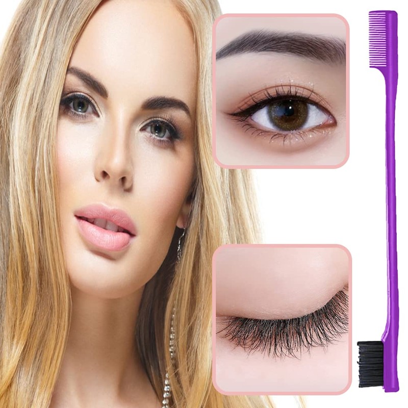 Hair Edge Brush, Pack of 2 Hair Edge Brush, Double-Sided