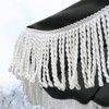 AMMSUN 7ft Patio Umbrella with Fringe Outdoor Tassel Umbrella UPF50+