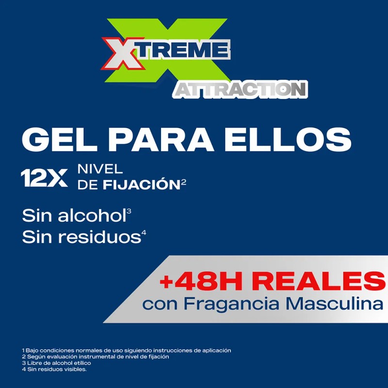 Gel Fijador para cabello Xtreme Attraction 1Kg