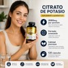 Citrato De Potasio Puro Well Rounded 120 Cápsulas, Suplemento Mineral,