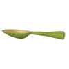 Creative Co-Op Enameled Aluminum Scoop with Ribbed Handle, Gold Finish