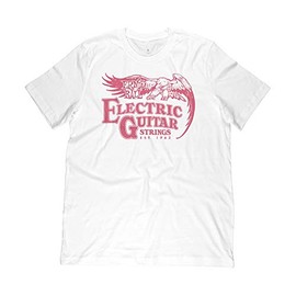 Ernie Ball '62 Electric Guitar T-Shirt MD White