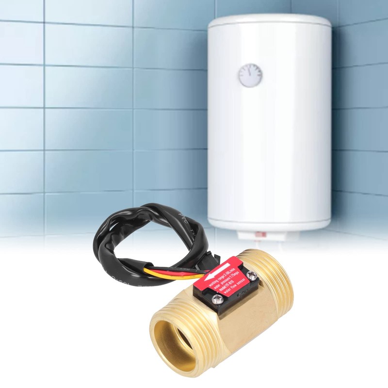 Flowmeter, YF-B10 Water Flow Sensor, Hydraulic, Pneumatic, Sanitary Flowmeter, Hall