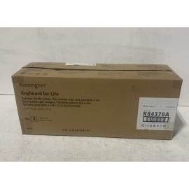 Kensington Keyboard For Life Wired Keyboard, Black, K64370ACA Case of 4 NEW